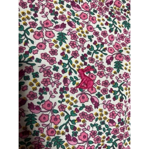 Joules Girls 11-12 Years 1/2 Button Long Sleeve Floral Blouse - Picture 3 of 9